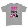 Women's March Hear Our Voice Youth Tee