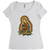 our lady of guacamole Women's Triblend Scoop T-shirt
