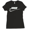 donor Ladies Fitted T-Shirt