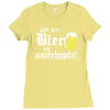 gibt mir bier ich unterhopfe  funny Ladies Fitted T-Shirt