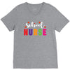 School Nurse V-Neck Tee