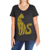 cats Ladies Curvy T-Shirt