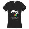 unicorns are overrated Women's V-Neck T-Shirt