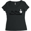 One More Beer Please Women's Triblend Scoop T-shirt