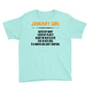January Girl Hated By Many Youth Tee