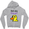 got any grapes Zipper Hoodie