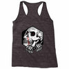 skull hexagon Racerback Tank
