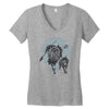 the princess Women's V-Neck T-Shirt