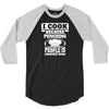 i cook because punching people is frowned upon 1 3/4 Sleeve Shirt