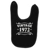 vintage 1972 aged to perfection Baby Bibs
