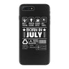 Born In July iPhone 7 Plus Case
