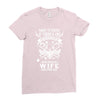 Life After Death Mess With My Wife Ladies Fitted T-Shirt