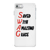 saved with amazing grace iPhone 7 Case