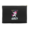 Unicorns are Born in March Dabbing Accessory Pouches