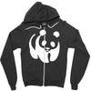 panda bear sticker vinyl decal   cute animal art car window bumper Zipper Hoodie
