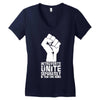 introverts unite separately in your own homes Women's V-Neck T-Shirt