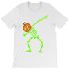 pumpkin skeleton dabbing T-Shirt