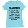 Mechanic Ladies Fitted T-Shirt