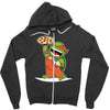 michelangelo's pizza Zipper Hoodie