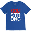 mom strong V-Neck Tee