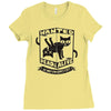 wanted dead and alieve Ladies Fitted T-Shirt