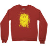 mud smiley face Crewneck Sweatshirt