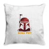 Boba Fett Throw Pillow