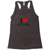 i love running Racerback Tank