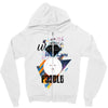 who loves poodle Zipper Hoodie