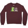 sad t rex Crewneck Sweatshirt