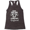 sorry this girl is already taken by a super sexy february boyfriend Racerback Tank