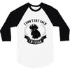 I Don't Eat Cock I'm Vegan 3/4 Sleeve Shirt