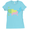 periodic table of america Ladies Fitted T-Shirt