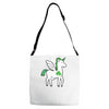 irish unicorn Adjustable Strap Totes