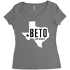 Beto For Senate Texas Map Women's Triblend Scoop T-shirt