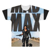 funny  mad max and dog, ideal gift or birthday present All Over Men's T-shirt