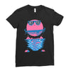 happy outdoors   porky roebuck Ladies Fitted T-Shirt