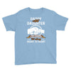 daddy and daughter  always heart to heart Youth Tee