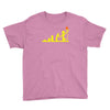 evolution lego basketball sports funny Youth Tee