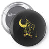 the moon Pin-back button