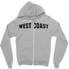 west coast Zipper Hoodie