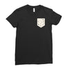Free Birds Pocket Ladies Fitted T-Shirt