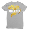 khabib gold eagle Ladies Fitted T-Shirt