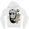 hockey mask halloween Zipper Hoodie
