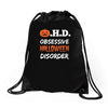 obsessive halloween disorder Drawstring Bags