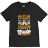 My Daughter Is Super Awesome Her Stepmom V-Neck Tee