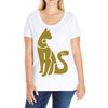 cats Ladies Curvy T-Shirt