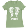the walking dead what would daryl dixon do Ladies Fitted T-Shirt