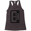 retro cassette Racerback Tank
