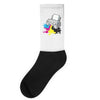 puker printer Socks